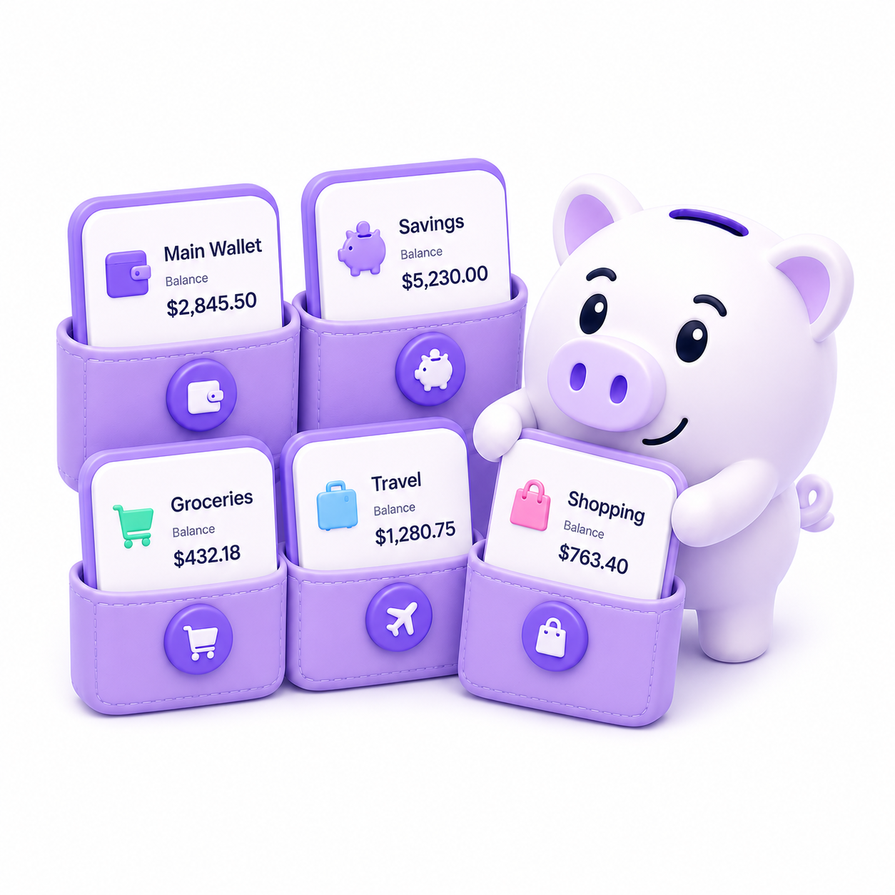 Track every account and money source